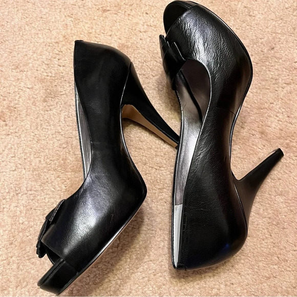 Nine  West Peep Toe Heels - Picture 4 of 7